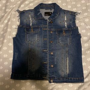 Pinko denim vest